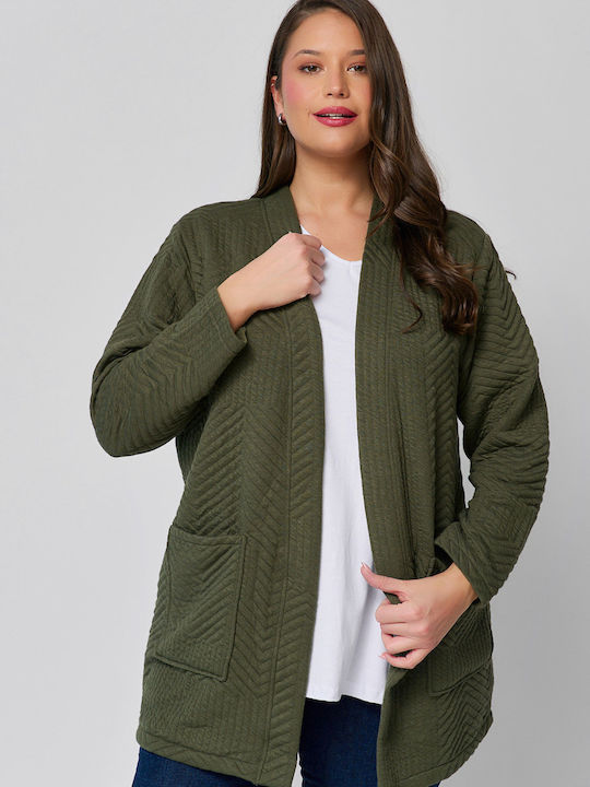Jachetă de damă Khaki