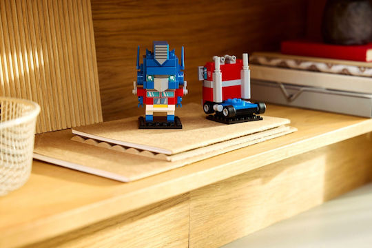 LEGO Brick Headz Transformers Optimus Prime Robot & Vehicle For 10+ Years 237 Pieces
