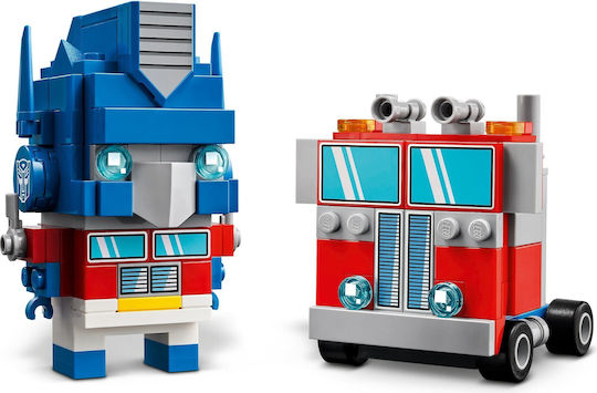 LEGO Brick Headz Transformers Optimus Prime Robot & Vehicle For 10+ Years 237 Pieces