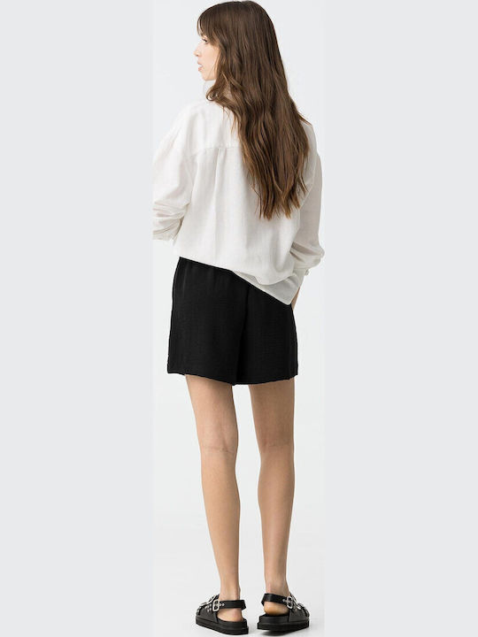 Tiffosi Women's Black Bermuda