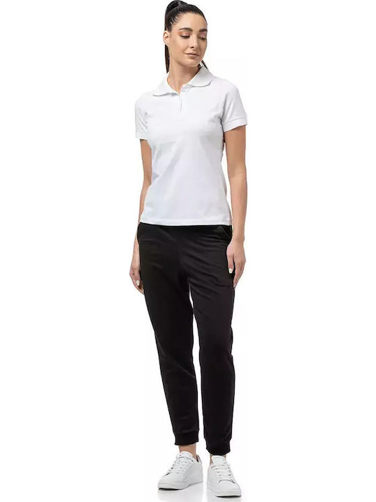Damen Polo Bluse Weiß