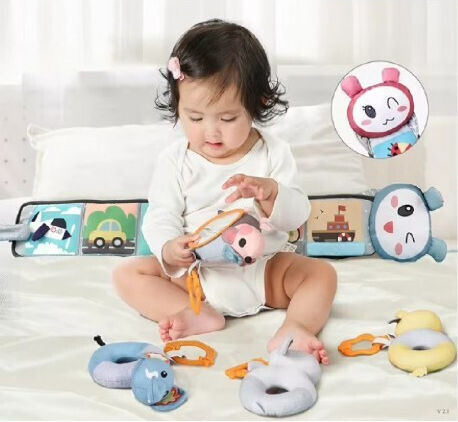 Lazarid Activity Book made of Fabric for 0++ Months
