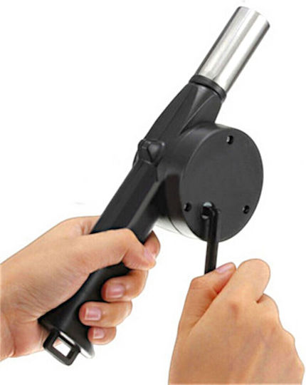Manual Air Gun with Hand Crank for Barbeque