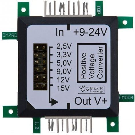 Микроелектроника Allnet Brickrknowledge Регулатор Pwr 7...24V DC до +2.5/+3.3 +5 +9 +12 +15V 5A/1A