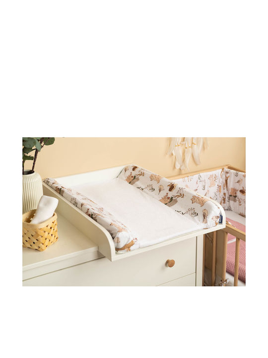 Sensillo Changing Pad Cover made of Fabric Beige 50x70cm