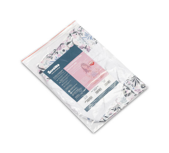 Sensillo Abdeckung für Wickelauflage aus Stoff Pink 50x70cm