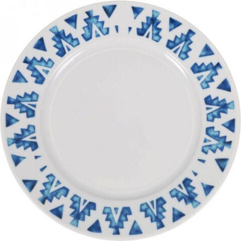 Soler Hispania Blue Porcelain Dinnerware Set 18pcs