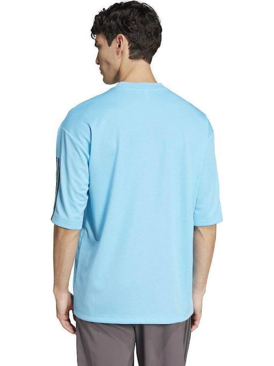 adidas M Tiro Μπλούζα Cyan