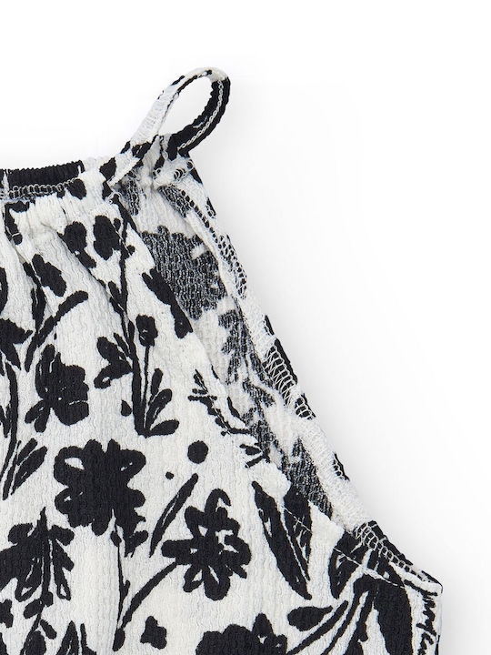Kids' Crop Top Sleeveless White