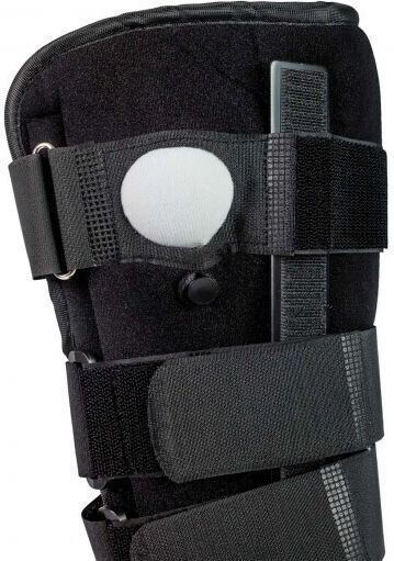Medical Brace Adjustable Ankle Boot for Right Side in Black Color MB-6005