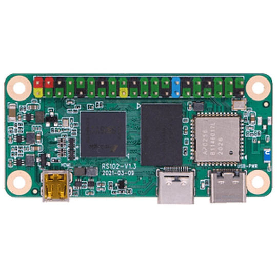 Микроелектроника Allnet Radxa Zero 4GB/32GB D4E32H с припоени пинови хедъри и вградена антена
