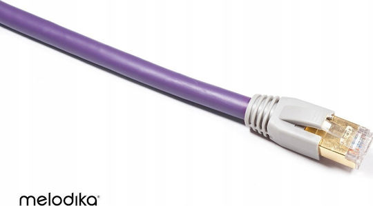 Melodika F/UTP Cat.6e (High Speed) Cablu De Rețea Ethernet 8m Violet