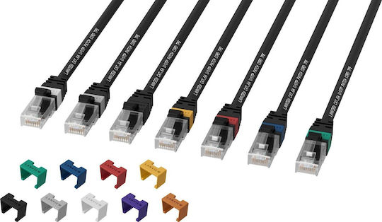 Lanview U/UTP Cat.6a Ethernet Network Cable 3m Black