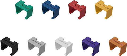 Lanview S/FTP Kat.6a Ethernet-Netzwerkkabel 0.5m Weiß 1Stück