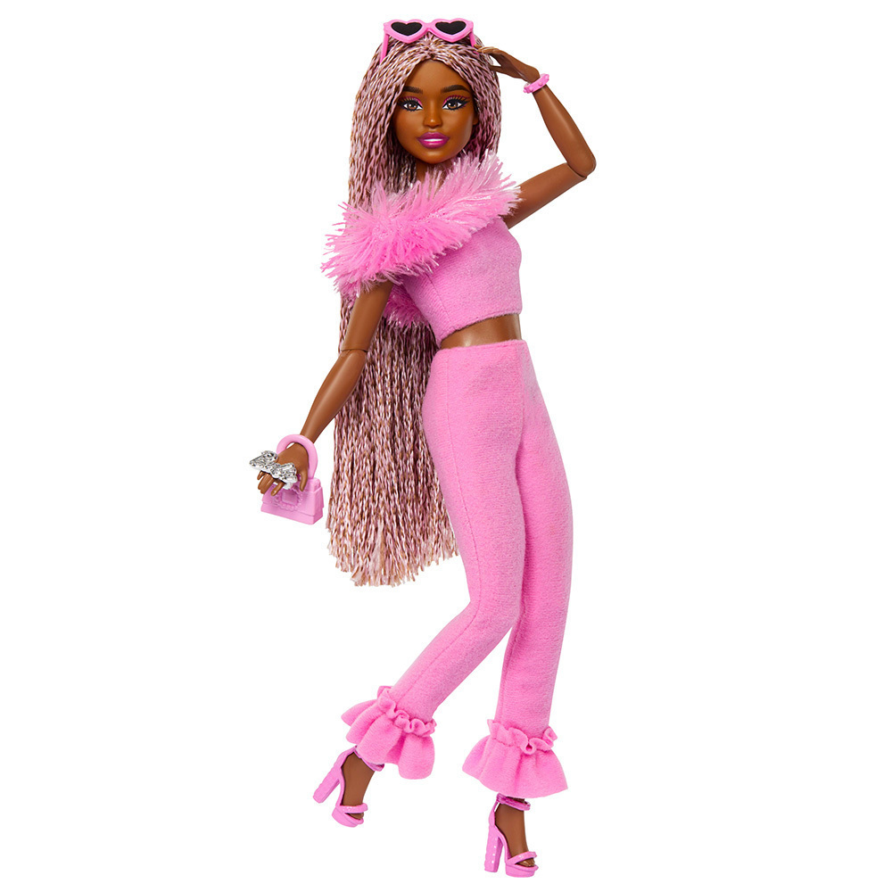 CERDÁ Barbie Beauty Set – Inkl. Haarbürste, 2 Haargummis & Etui (Offizielles Lizenzprodukt)