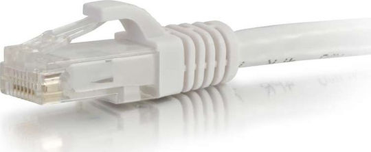 C2G U/UTP Cat.6 Ethernet Network Cable 1m White 1pcs