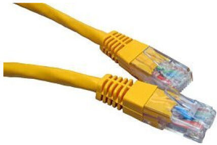 Logon SF/UTP Kat.5e Ethernet-Netzwerkkabel 3m Gelb 1Stück