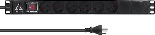 Lanview Rack Power Strip LVR-3MDK-SW-DK6 1Stück