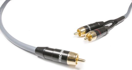 Melodika Cable 2x RCA male - RCA male 8m
