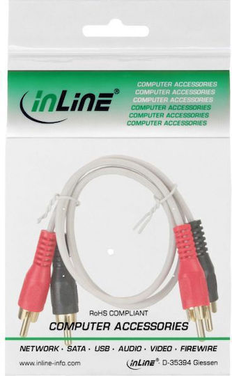 Intos Electronic Cable 2x RCA male - 2x RCA male 7m 89933X