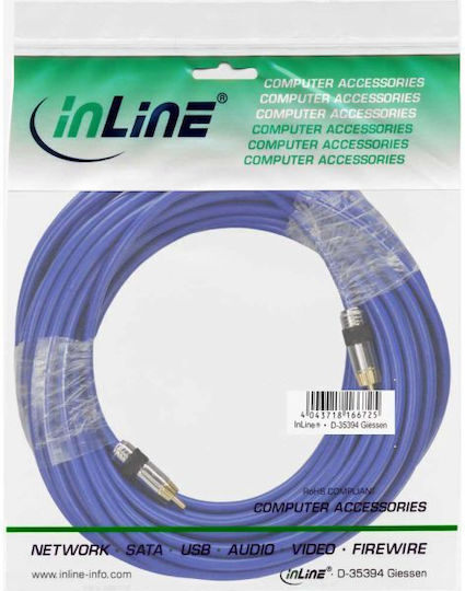 Intos Electronic Cable RCA male - RCA male 20m 89420P