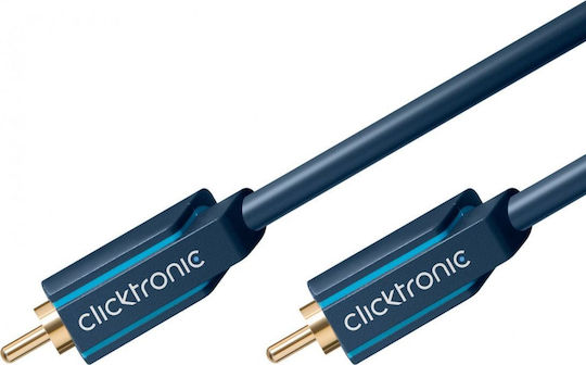 Clicktronic 70446 Cable RCA male - RCA male 3m