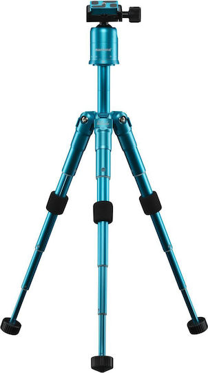 Mantona Kaleido Mini Trepied - Mini Metalic albastru ocean