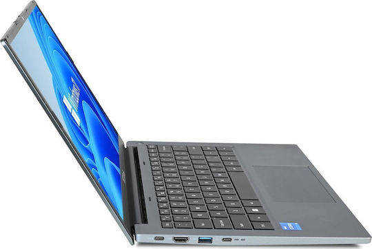 NTT System Book B14IP 14" IPS FHD+ (i5-1235U/8GB/256GB SSD/W11 Home) (Tastatură US)