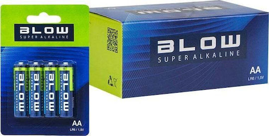Blow Super Baterii Alcaline AA 1.5V 4buc