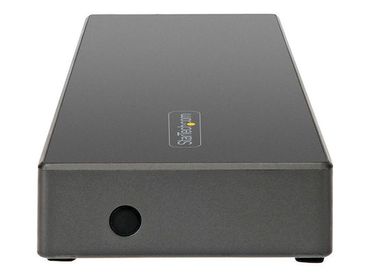 StarTech USB-C / USB-A Docking Station με 4K PD Ethernet Γκρι (DK31C2DHSPDUE)