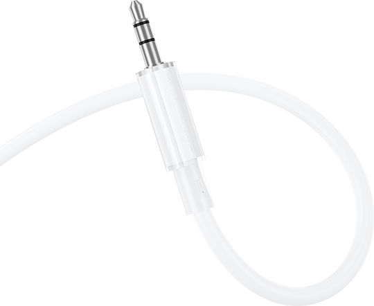 Borofone USB 2.0 Cable USB-C male - 3.5mm Κίτρινο 1m