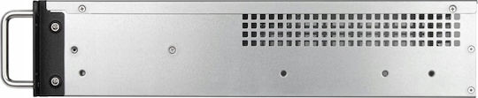 Silverstone RM23-502-MINI Server Mini Tower Κουτί Υπολογιστή Μαύρο