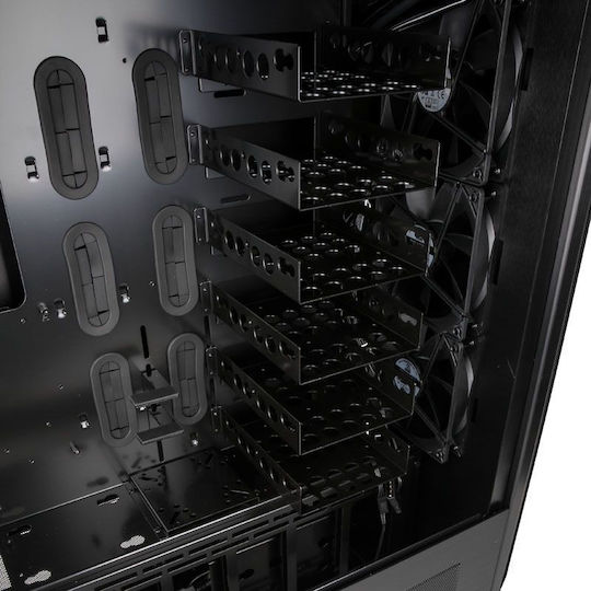 V3000WX Gaming Full Tower Κουτί Υπολογιστή με Πλαϊνό Παράθυρο και RGB Φωτισμό Μαύρο