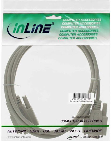 InLine Cable VGA male - VGA female Γκρι 7m (12237)