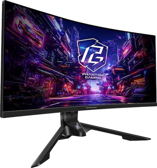 ASRock Phantom Gaming PG34QRT3A Ultrawide VA HDR Curved Gaming Monitor 34" QHD 3440x1440 180Hz