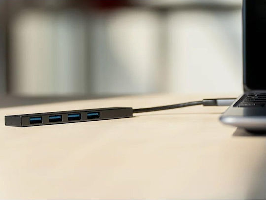 Techly Hub 10 Porturi USB 3.2 cu Conectare USB-A Gri