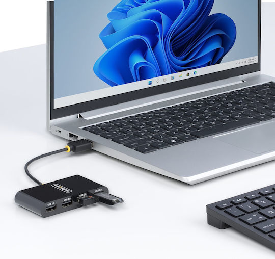 StarTech Хъб 4 Порта USB 2.0 с Връзка USB-A