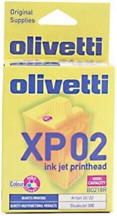 Olivetti XP02 Colour Γνήσιο Μελάνι Εκτυπωτή InkJet Πολλαπλό (Color) (B0218R)