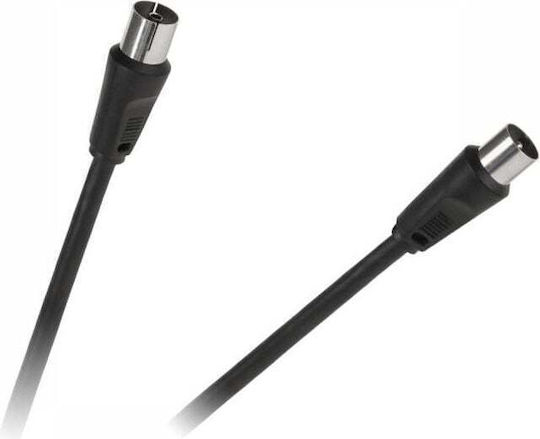 Antenna Cable Coax male - Coax female Black 3m (KPO2735A-3) 1pcs