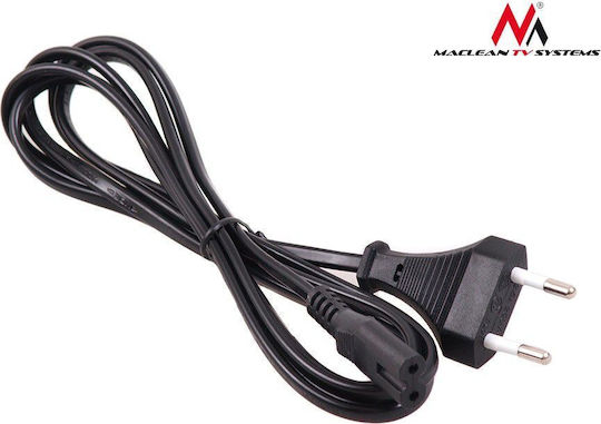 Maclean Energy Euro - Cable 3m Μαύρο MCTV-810