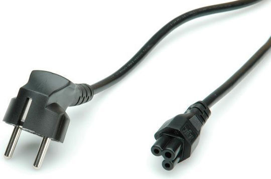 Roline Schuko-C5 Power Cable 1.8 M Black