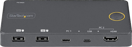 StarTech SV221HUC4K KVM & Datenumschalter mit HDMI / USB / USB-C