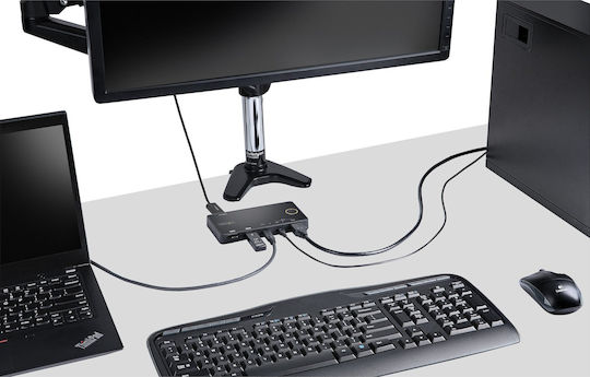 StarTech SV221HUC4K KVM & Datenumschalter mit HDMI / USB / USB-C