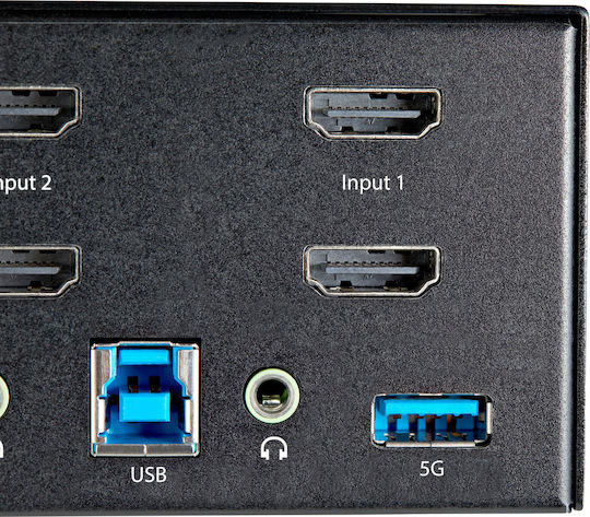 StarTech SV231DHU34K6 KVM И Превключвател На Данни С HDMI USB Аудио