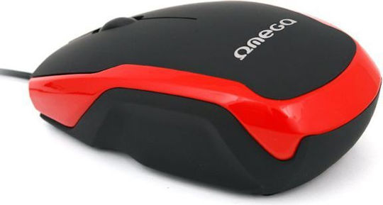 Omega OM072 Verkabelte Mäuse Schwarz