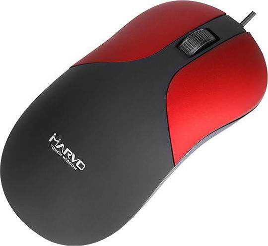 Marvo DMS002 Cu fir Mouse Roșu