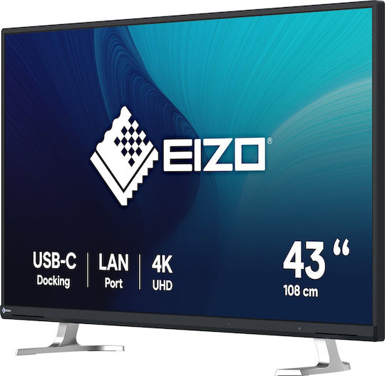 Eizo EV4340X-BK Digitale Anzeigetafel LCD IPS 4K UHD 42,5 Zoll HDR