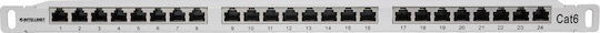 Intellinet Patch Panel for Rack 0.5U 19" with 24 Ports FTP Cat.6