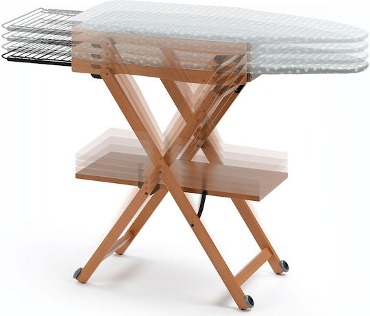 Σιδερώστρα για Σίδερο Ατμού Έπιπλο 135x45x93cm