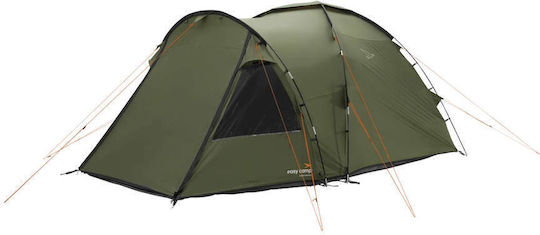 Easy Camp Kinn 4 Σκηνή Camping Igloo Πράσινη με Διπλό Πανί 4 Εποχών για 4 Άτομα 380x255x180εκ.